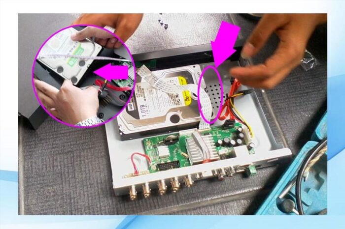 Hướng dẫn lắp ổ cứng HDD seagate skyhawk vào đầu ghi camera 