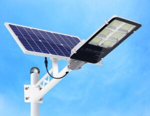 Đèn đường phố năng lượng mặt trời rời thể công suất 200W