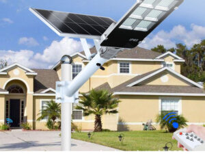 Đèn đường phố năng lượng mặt trời rời thể công suất 200W