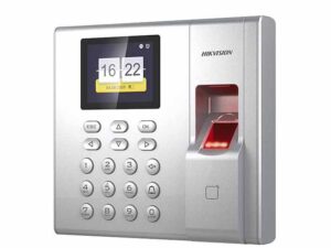 Máy chấm công vân tay và thẻ từ Hikvision DS-K1T8003MF