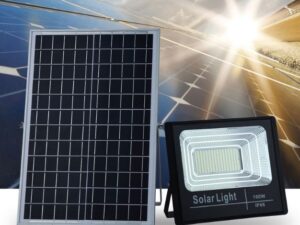 ĐÈN PHA NĂNG LƯỢNG MẶT TRỜI 100W