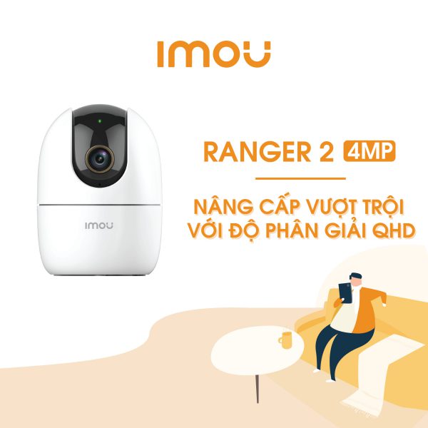 IPC-A42P-IMOU - Caméra IP Imou 4MP 3.6mm WIFI PT Ranger 