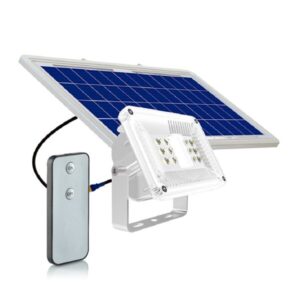 Đèn LED Rạng Đông chiếu pha năng lượng mặt trời 10W