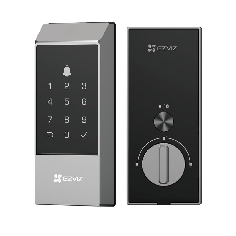 Khóa cửa thông minh Ezviz DL04 mật mã, thẻ, Wi-Fi