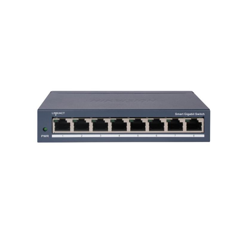 Switch mạng Gigabit 8 cổng Hikvision DS-3E1508-EI