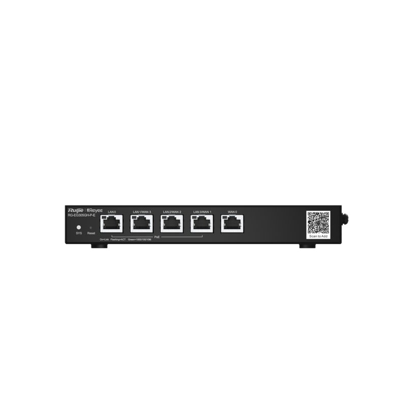 Smart Gateway cân bằng tải 5 cổng PoE Reyee RG-EG305GH-P-E